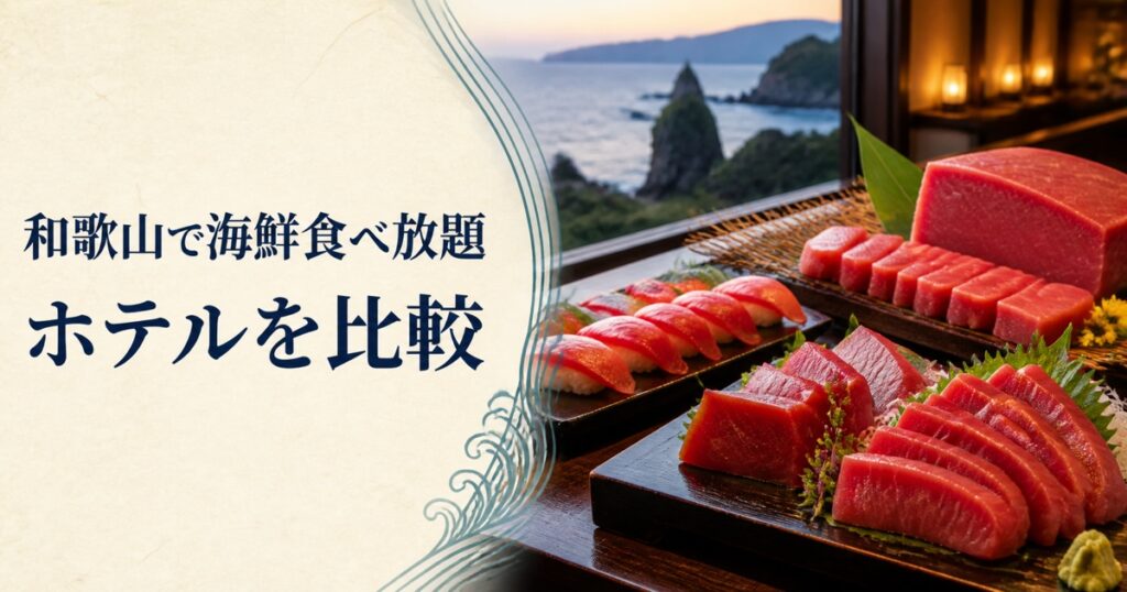 和歌山で海鮮食べ放題｜ホテルを比較